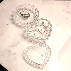 TRINKET HOLDERS. CRYSTAL